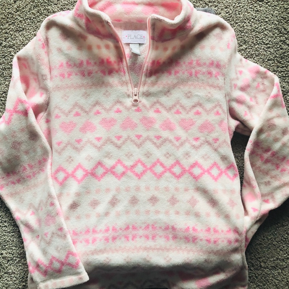 Girls fleece top